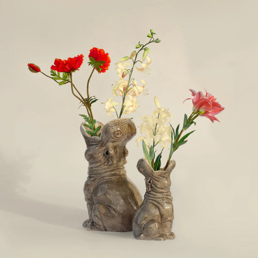 Grand Vase Hippopotame Hungry Hippos