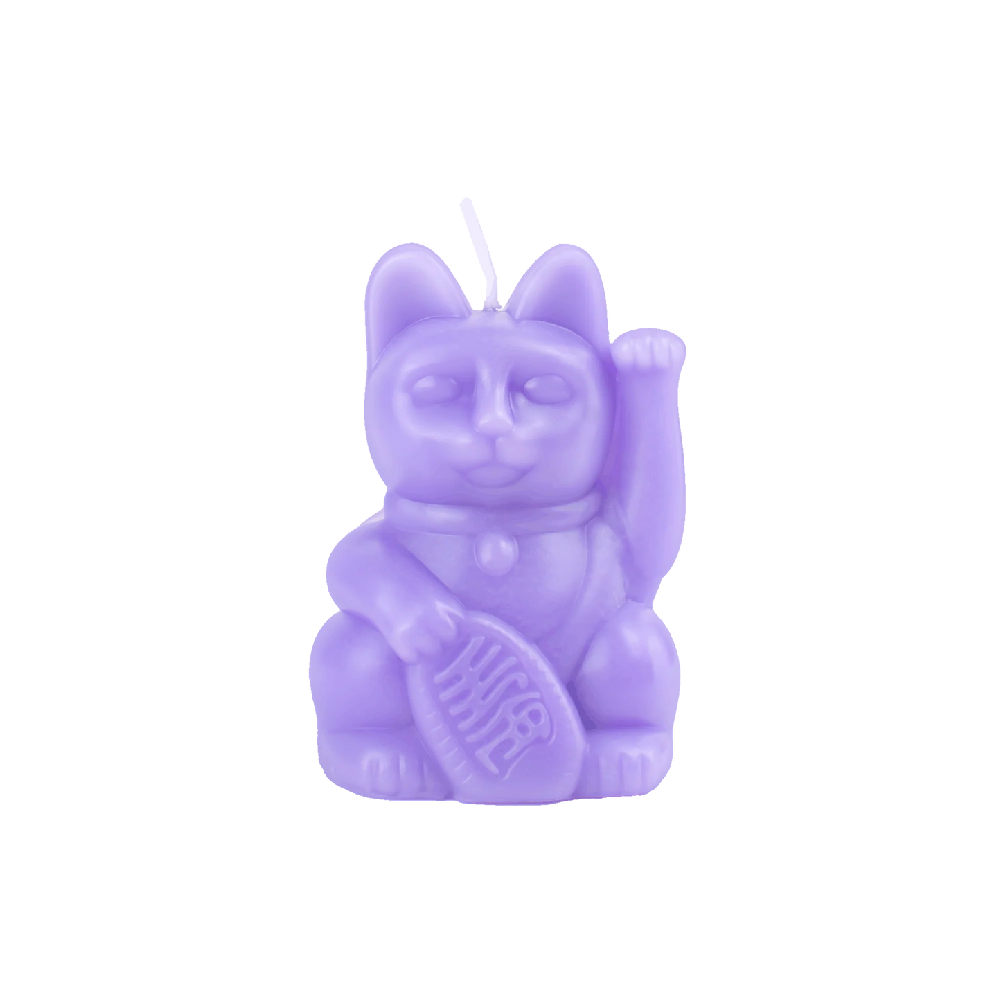 Bougie Chat Chanceux Lilas