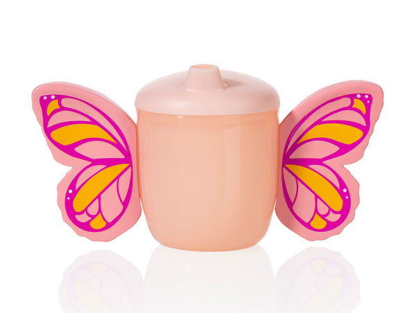 Butterfly Sippy Cup Pink Bitten – Gobelet enfant original