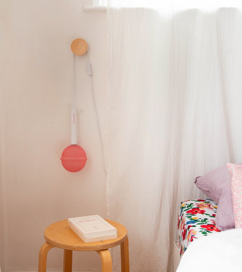 Lampe sucette à poser
