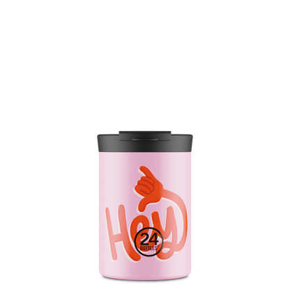 Travel Tumbler | Hey! Pink- 350 ml