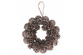 CHAMPAGNE WALL PINE CONE GARLAND D28CM - 2188125