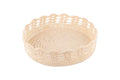CROCHET BASKET D27x8CM CHOCOLATE CREAM - 2188370