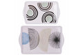 VENICE LIDO MODERN SET OF 2 MELAMINE TRAYS - 2188681