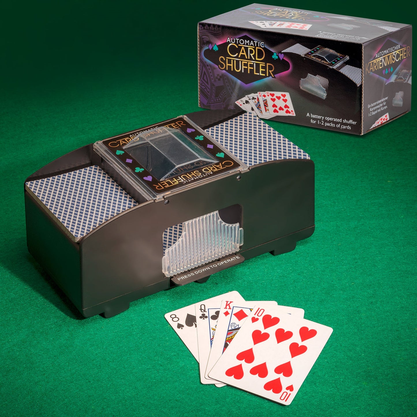 AUTOMATIC CARD SHUFFLER