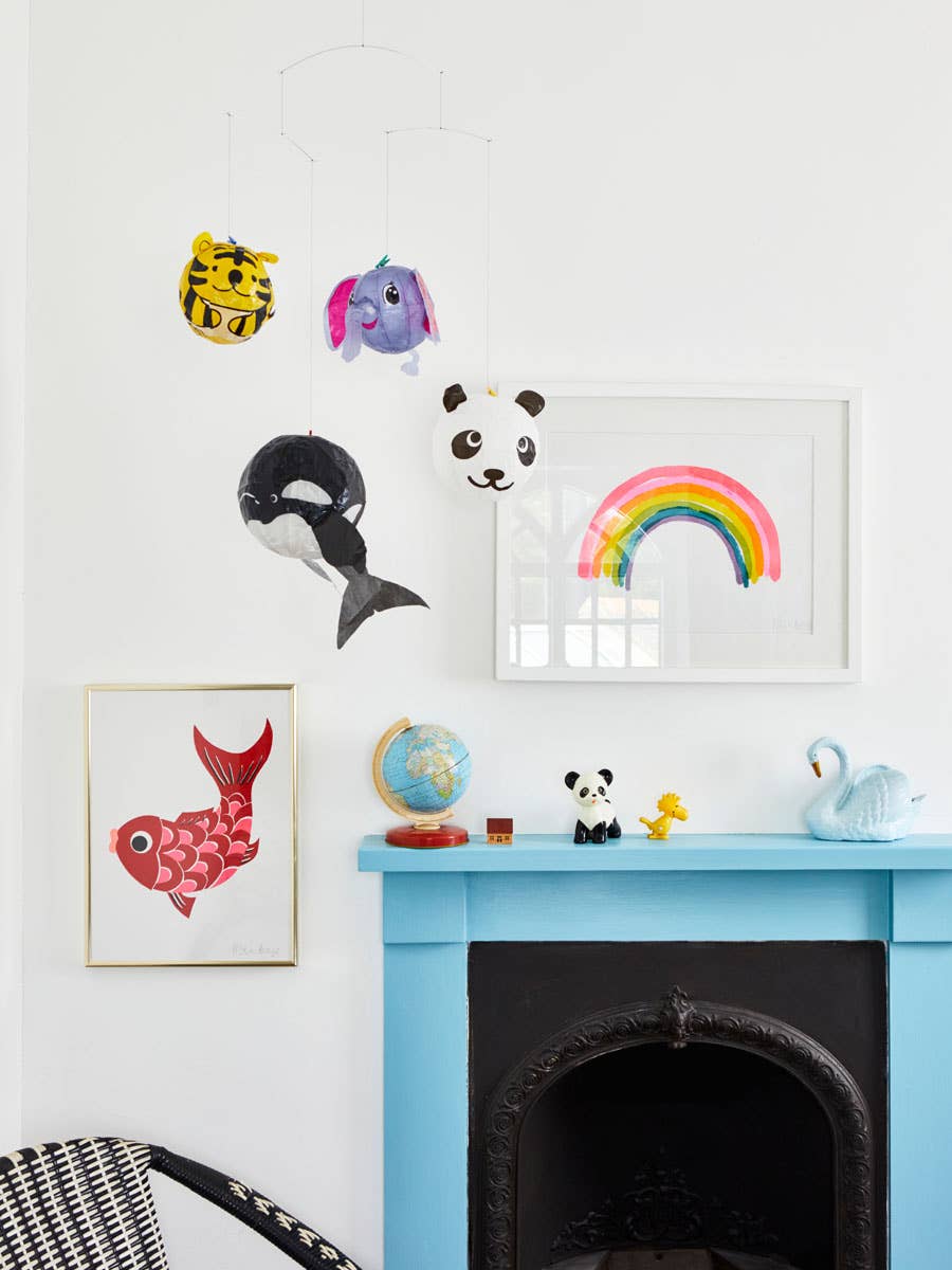 Japanese Paper Balloon - Penguin