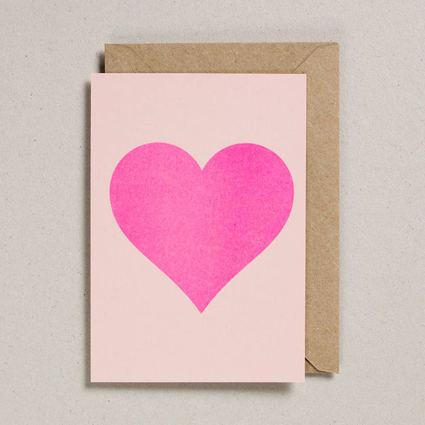 Biglietto di San Valentino - Cuore rosa