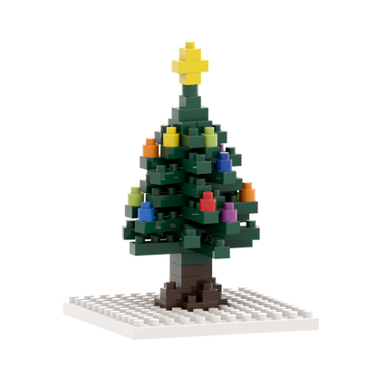 BRIXIES Postkarte Weihnachtsbaum