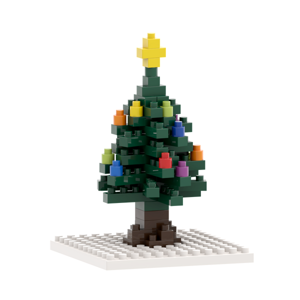 BRIXIES Postkarte Weihnachtsbaum