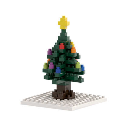 BRIXIES Postkarte Weihnachtsbaum
