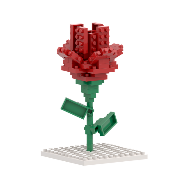 BRIXIES Postkarte Blume