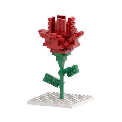 BRIXIES Postkarte Blume