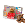 BRIXIES Postcard Teddy Bear