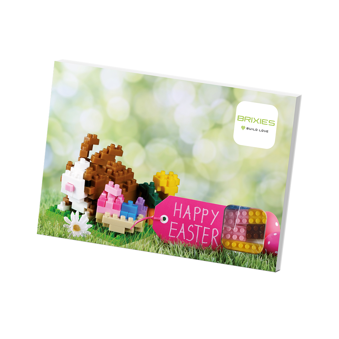 BRIXIES Postkarte Osterhase