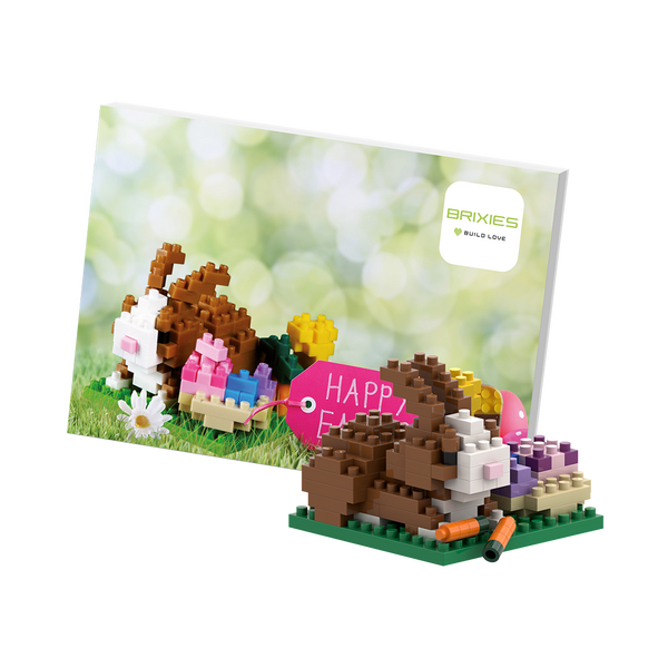 BRIXIES Postkarte Osterhase