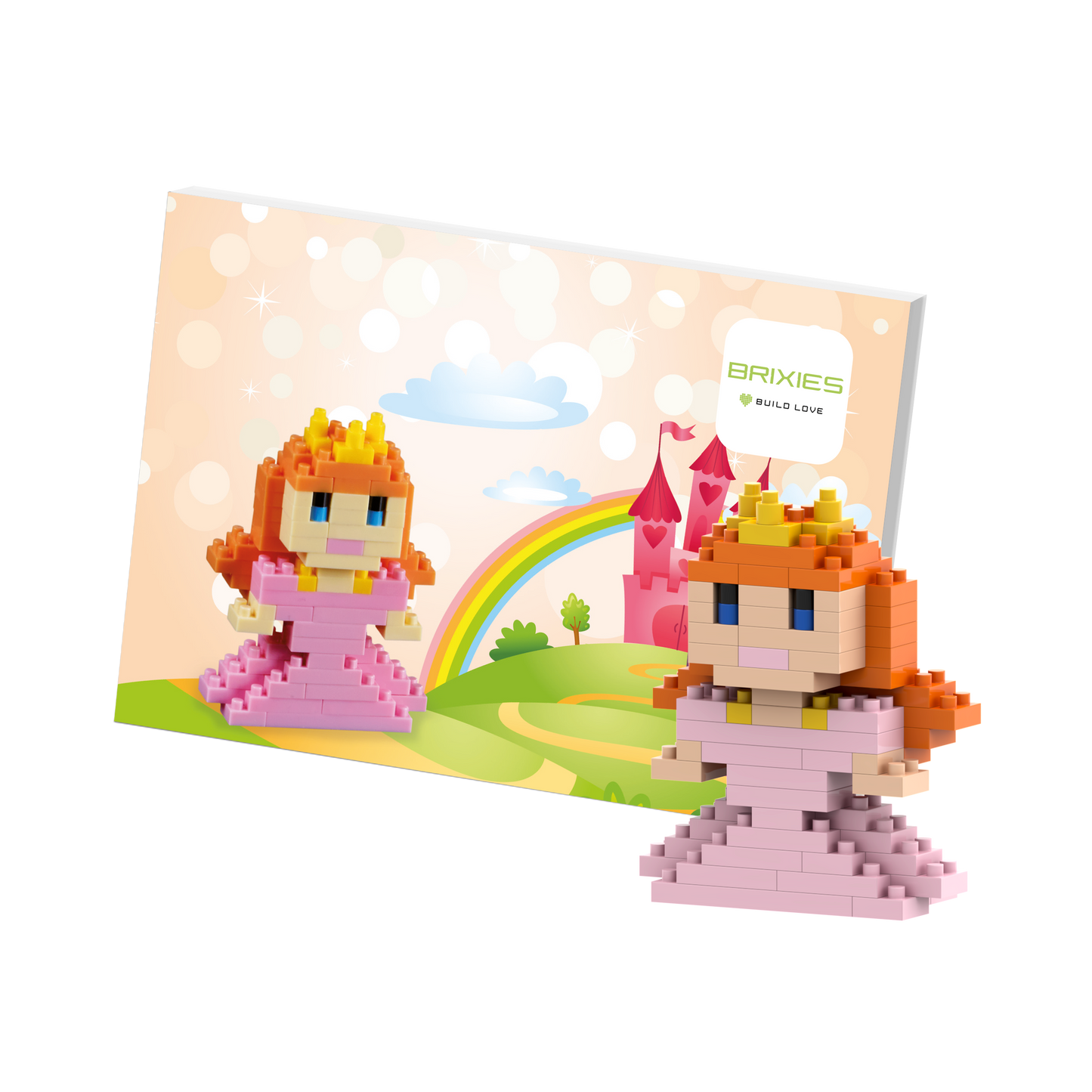 BRIXIES Postkarte Prinzessin