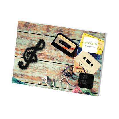 BRIXIES Treble Clef Postcard