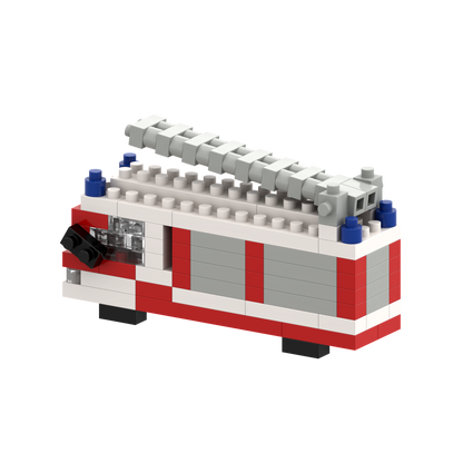 BRIXIES Postkarte Feuerwehr