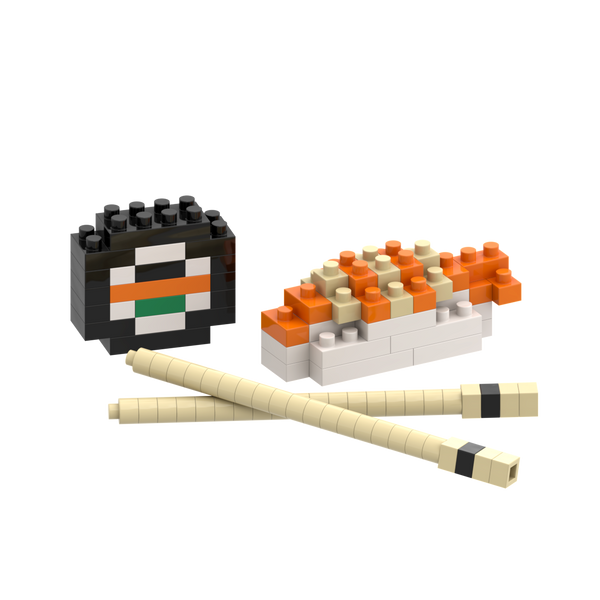BRIXIES Postkarte Sushi