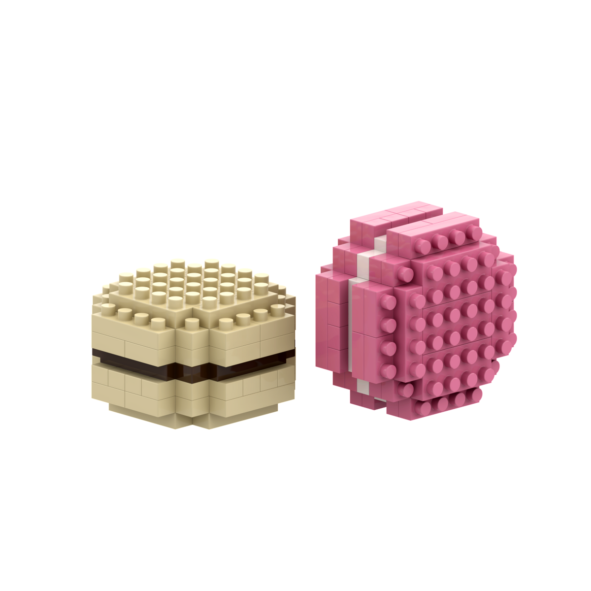 BRIXIES Postkarte Macarons