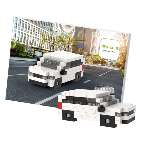 BRIXIES Postkarte Auto