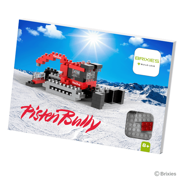 BRIXIES Postkarte PistenBully