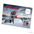 BRIXIES Postkarte Prinoth Leitwolf Pistenraupe