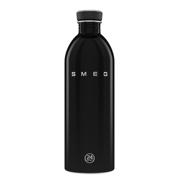 Bouteille "Urban Bottle" - SMEG x 24Bottles Black 1000ml