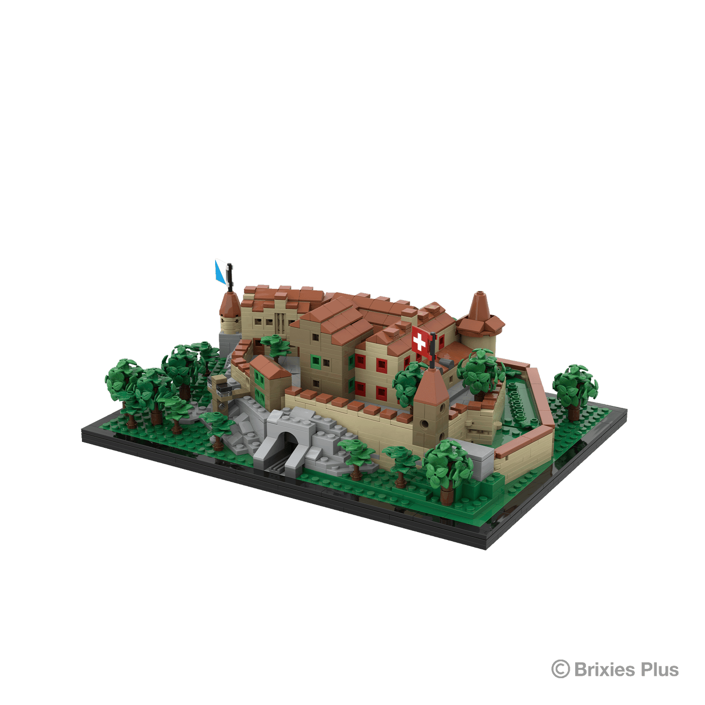BRIXIES Plus Swiss Schloss Laufen / Swiss Schloss Laufen