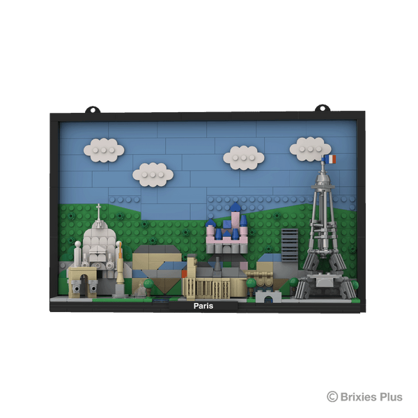 BRIXIES Plus Paris Postcard