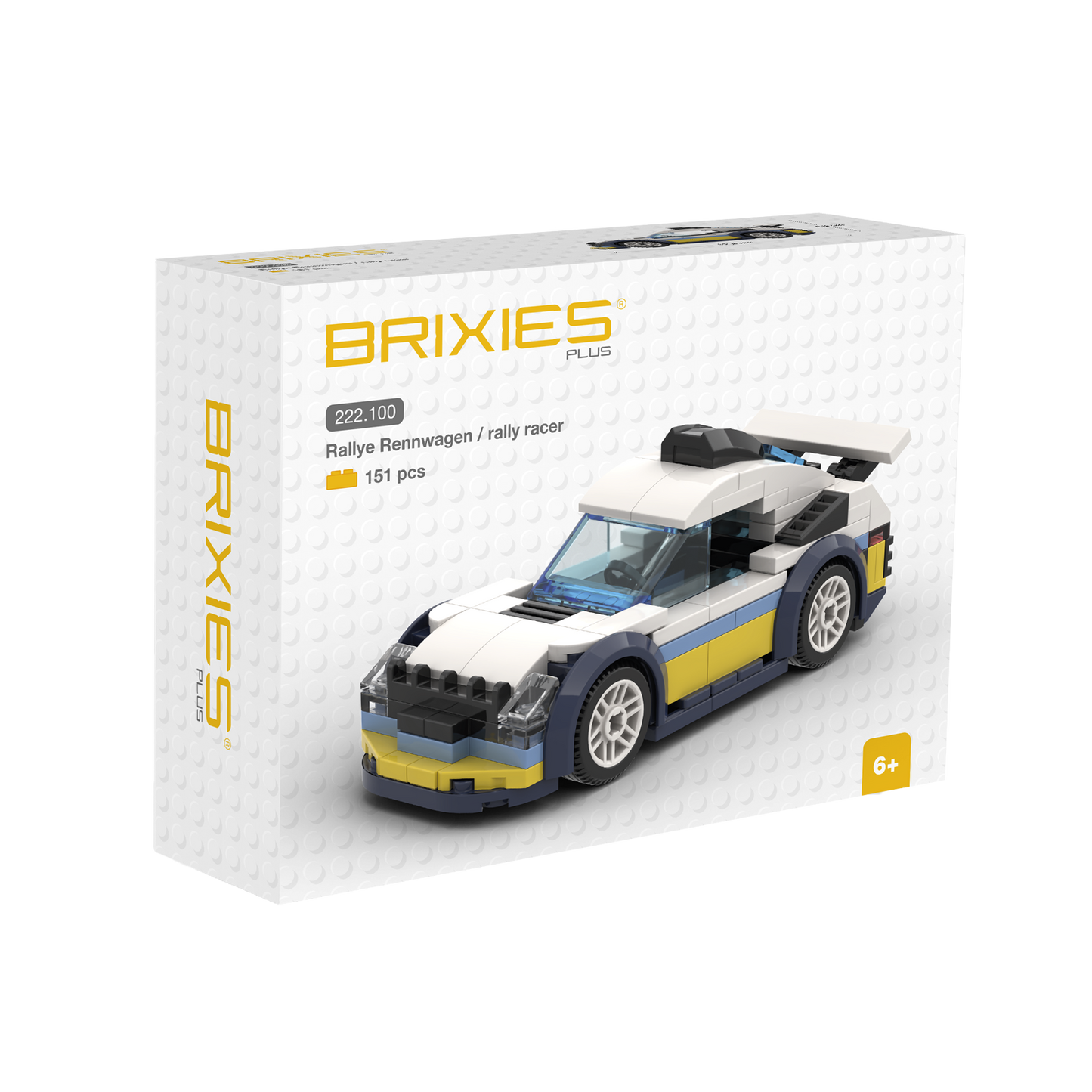 BRIXIES Plus Mini Rally Car / Mini Rally Racer