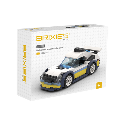 BRIXIES Plus Mini Rally Car / Mini Rally Racer