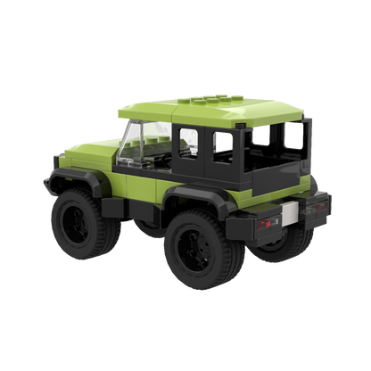 BRIXIES Plus Mini Geländewagen grün / Mini Off Roader green