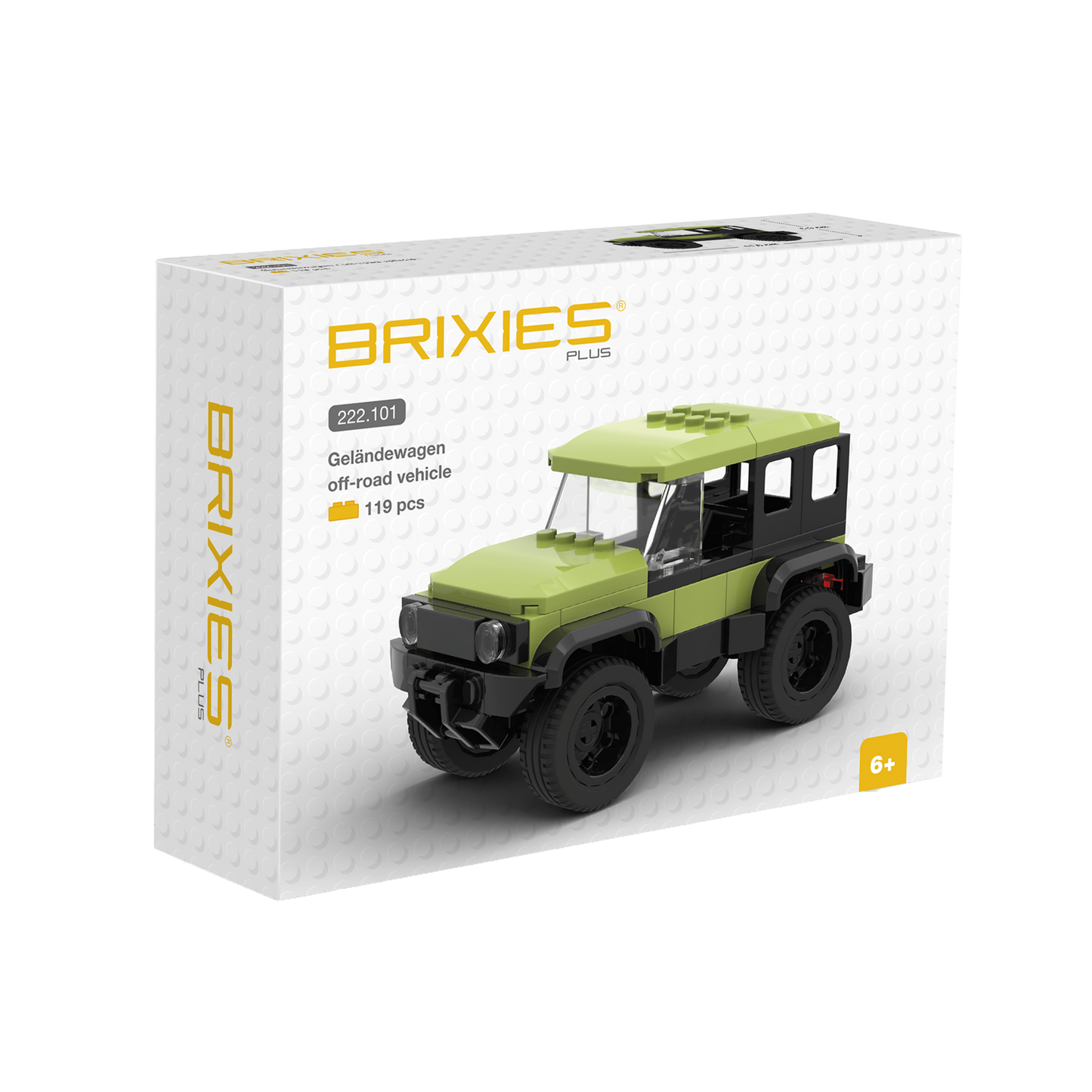 BRIXIES Plus Mini Geländewagen grün / Mini Off Roader green