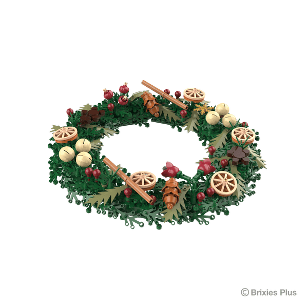 BRIXIES Plus Weihnachtskranz Adventskranz Blumenkranz