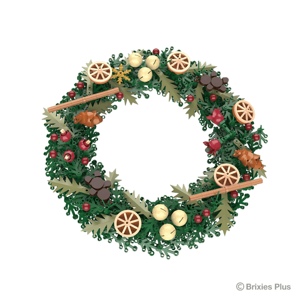 BRIXIES Plus Weihnachtskranz Adventskranz Blumenkranz
