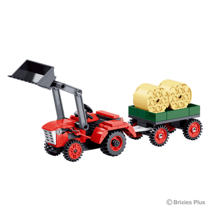 BRIXIES Plus Traktor rot / Tractor red