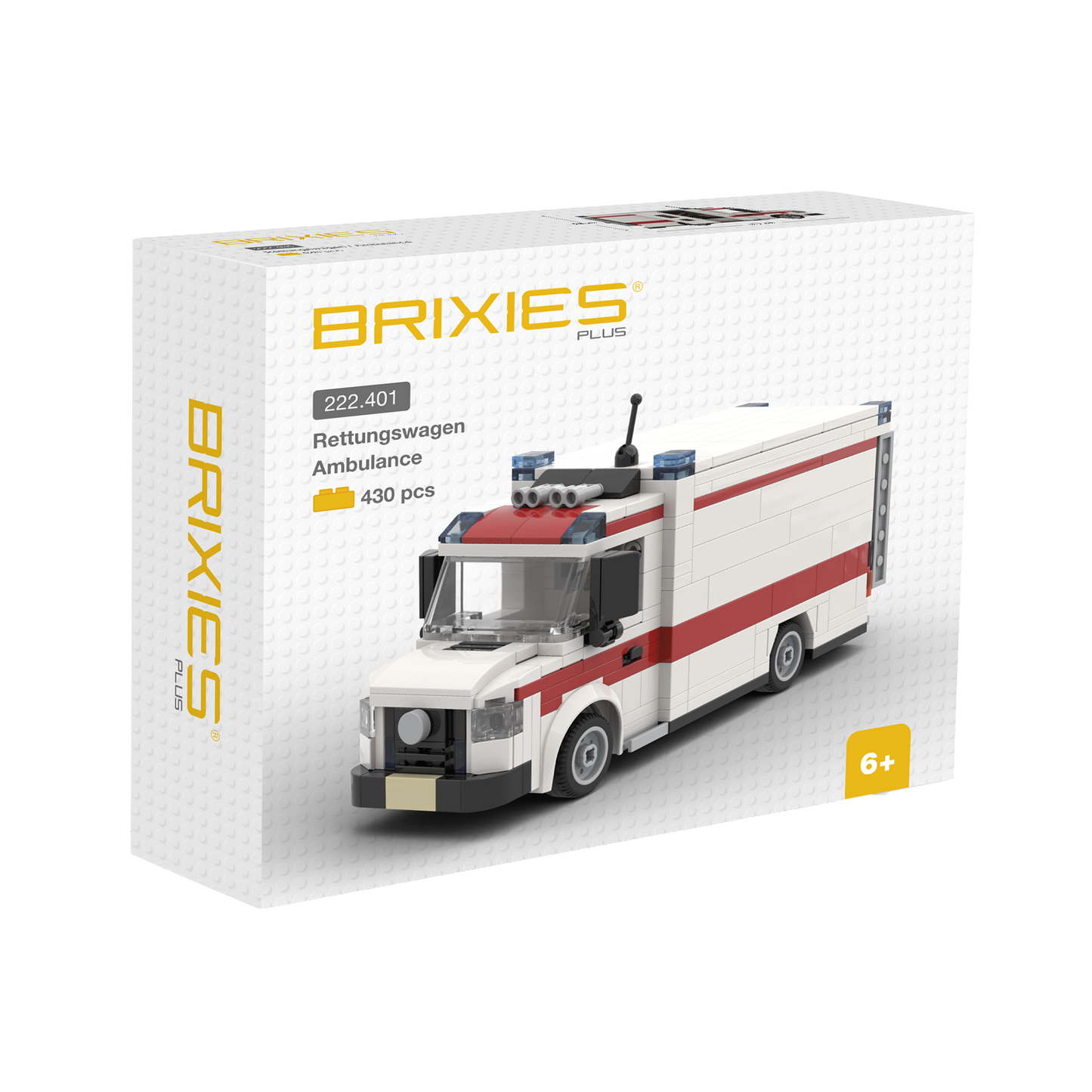 BRIXIES Plus Rettungswagen / Ambulance
