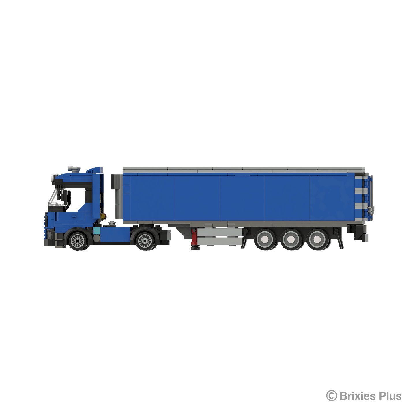 BRIXIES Plus LKW mit Auflieger / Truck With Trailer