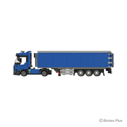 BRIXIES Plus LKW mit Auflieger / Truck With Trailer