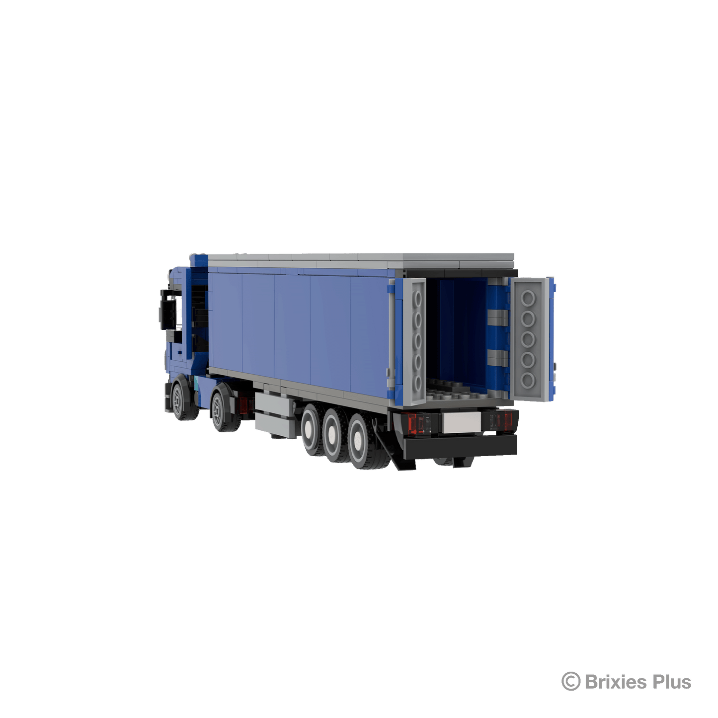 BRIXIES Plus LKW mit Auflieger / Truck With Trailer