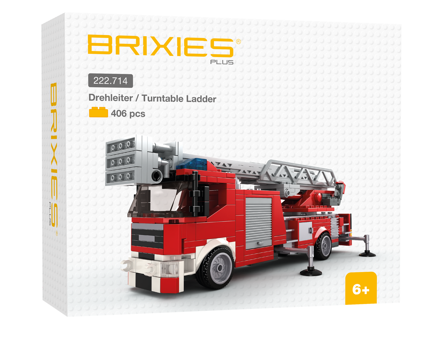 BRIXIES Plus Fire Department Turntable Ladder
