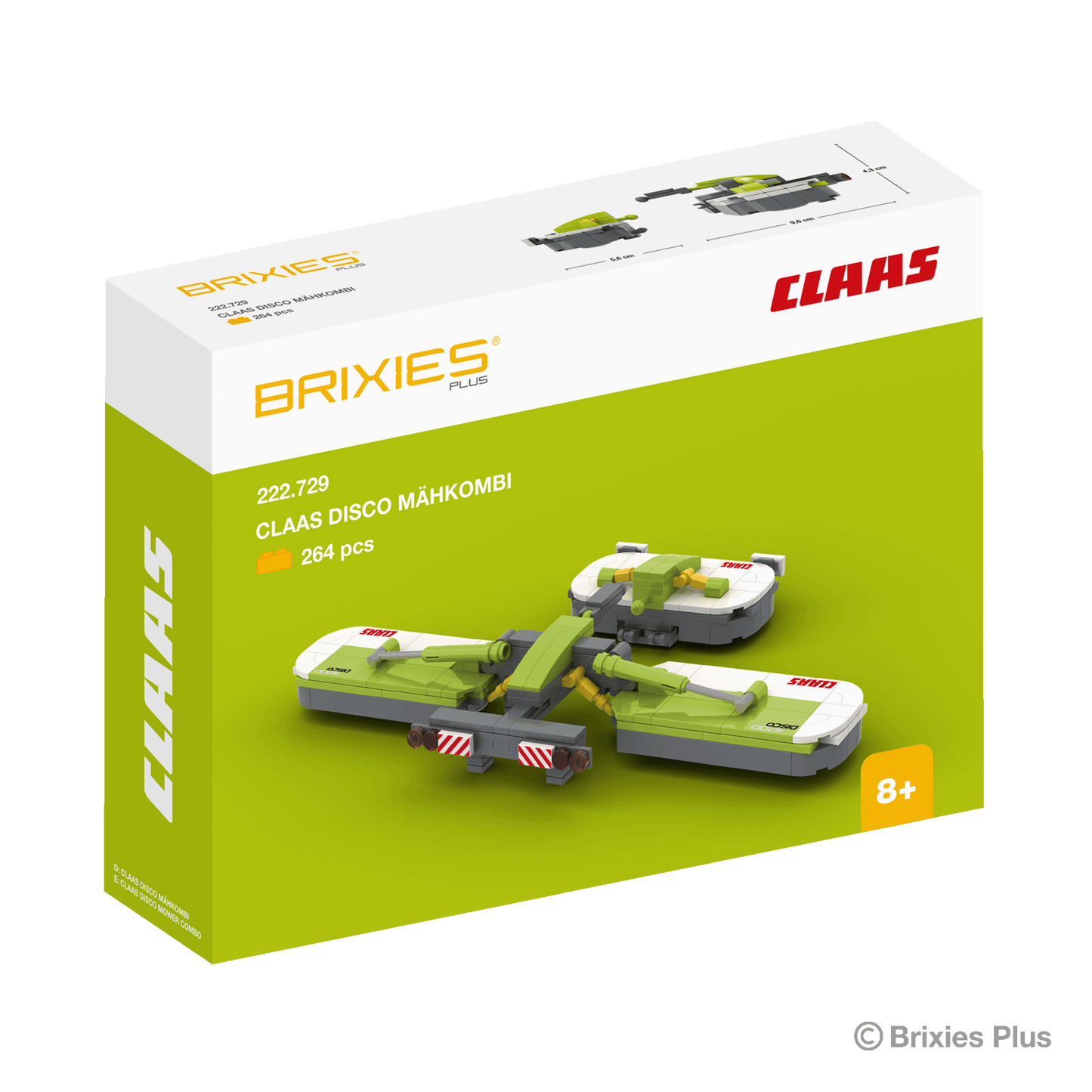 BRIXIES Plus CLAAS DISCO Mähkombi