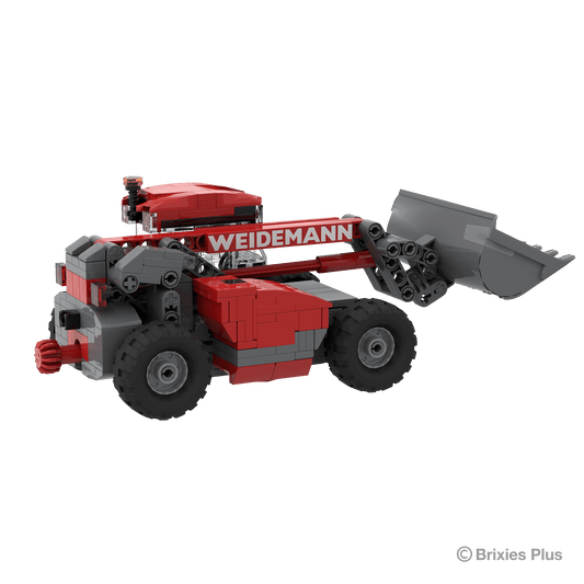 BRIXIES Plus Weidemann T6025 mit Zubehör