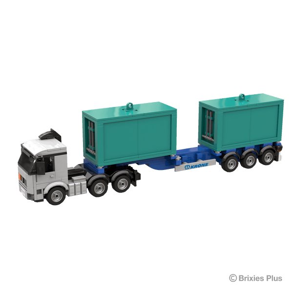 BRIXIES Plus Krone Boxliner eLTU70 mit 2 Containern
