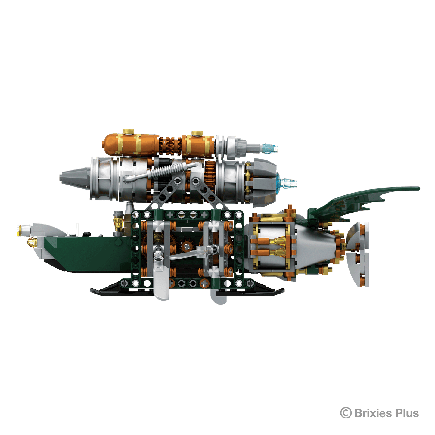 BRIXIES Plus Steampunk Dragonfly