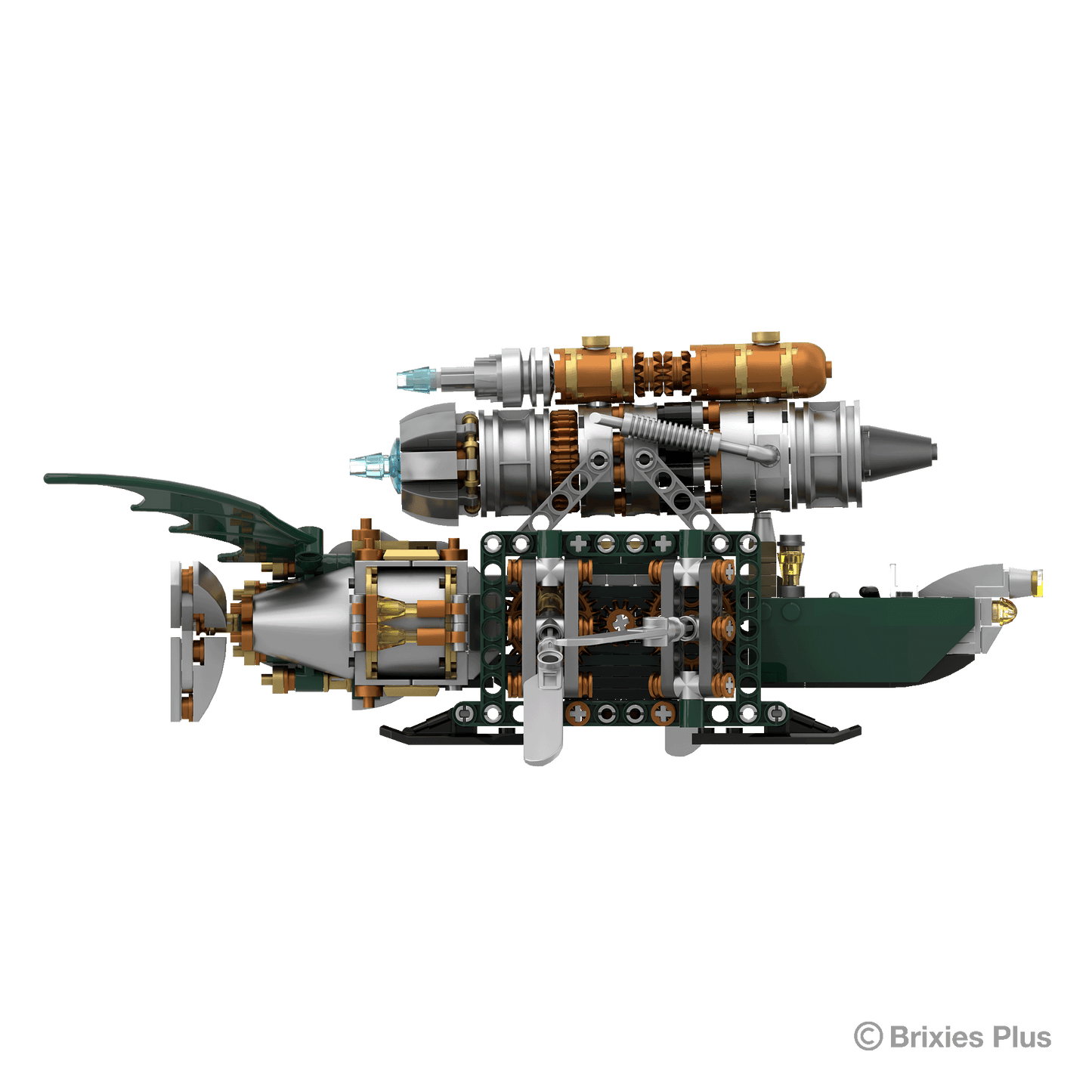 BRIXIES Plus Steampunk Dragonfly