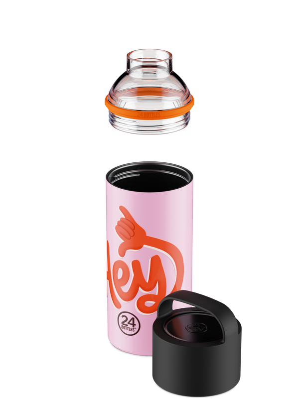 Bouteille sport "Spin Bottle" - Hey! Pink 730ml