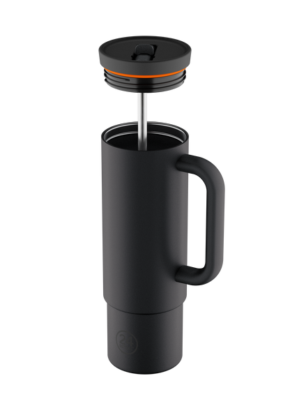 Straw Cup | Tuxedo Black - 800 ml