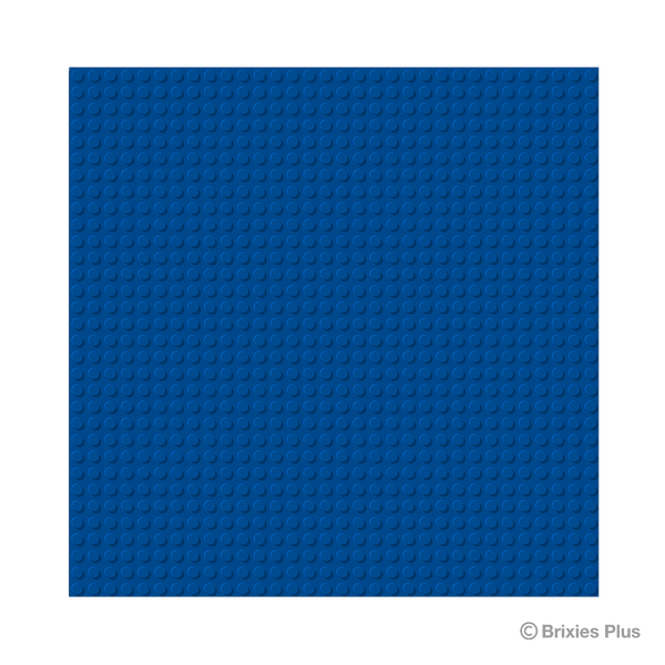 BRIXIES Plus Basis Platte Blau 32 x 32 Noppen